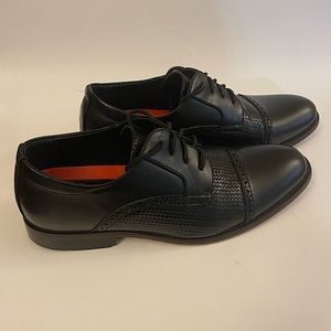 Ashford Hayes Black Men's Dress Shoes Sz10